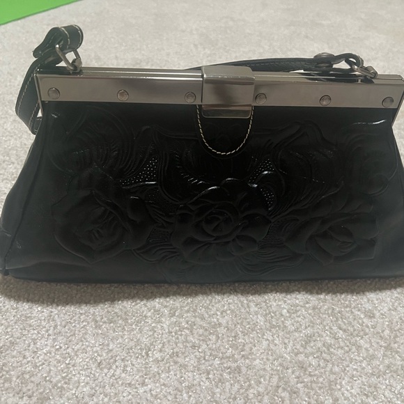 Patricia Nash Italian Leather satchel handbag - Picture 2 of 7